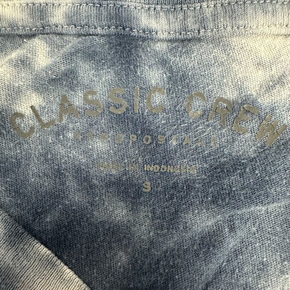 Aeropostale Womens Tie-Dye Classic Crew With Red NYC Apple Logo Size Small - Picture 4 of 5